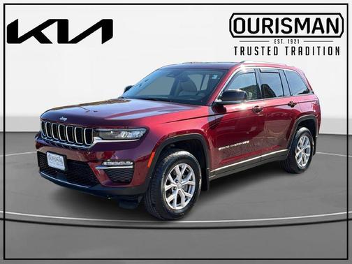 Velvet Red Pearlcoat 2022 Jeep Grand Cherokee Limited