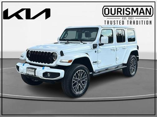 Bright White Clearcoat 2024 Jeep Wrangler 4xe High Altitude