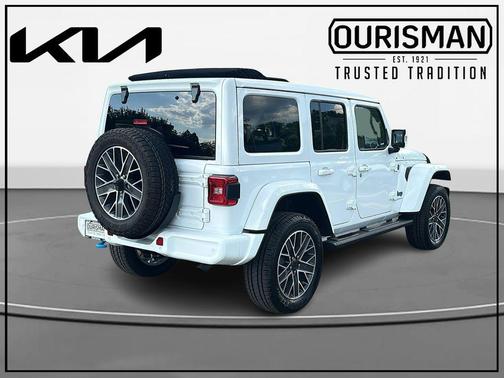 Bright White Clearcoat 2024 Jeep Wrangler 4xe High Altitude
