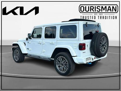 Bright White Clearcoat 2024 Jeep Wrangler 4xe High Altitude