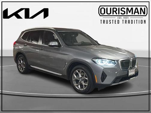 Skyscraper Gray Metallic 2024 BMW X3 xDrive30i