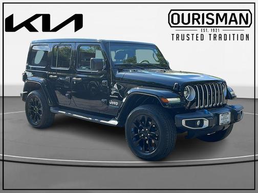 Black Clearcoat 2023 Jeep Wrangler 4xe Sahara