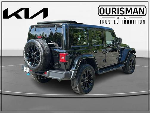 Black Clearcoat 2023 Jeep Wrangler 4xe Sahara
