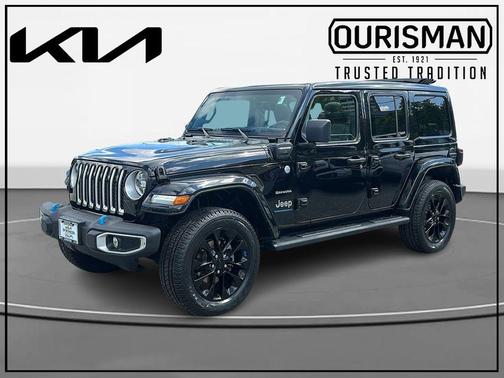 Black Clearcoat 2023 Jeep Wrangler 4xe Sahara