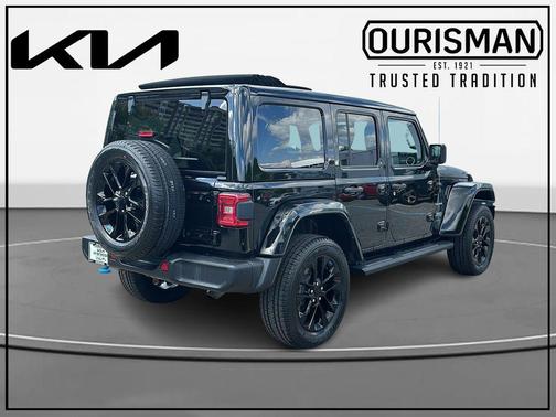 Black Clearcoat 2023 Jeep Wrangler 4xe Sahara