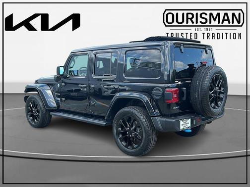 Black Clearcoat 2023 Jeep Wrangler 4xe Sahara