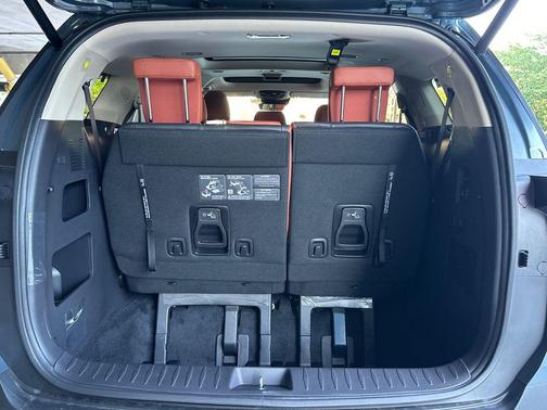 Blue 2026 Kia Carnival Hybrid SX