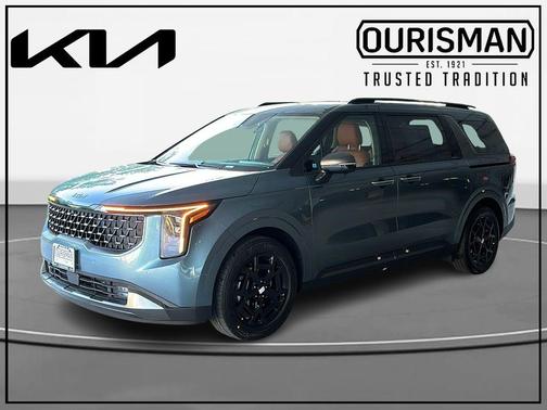 Blue 2026 Kia Carnival Hybrid SX