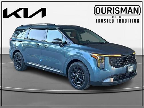 Blue 2026 Kia Carnival Hybrid SX