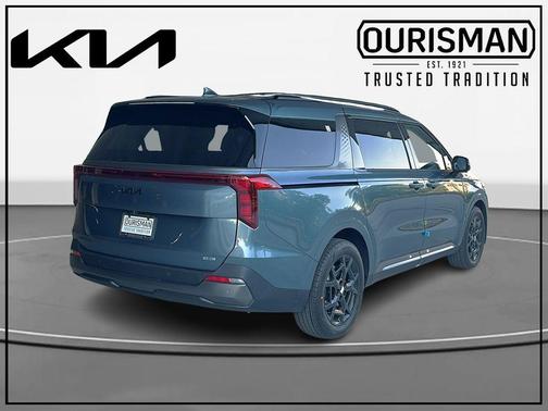 Blue 2026 Kia Carnival Hybrid SX