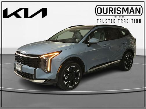 Blue 2026 Kia Sportage Hybrid SX-Prestige