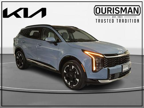 Blue 2026 Kia Sportage Hybrid SX-Prestige