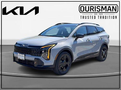 Gray 2027 Kia Sportage Plug-In Hybrid X-Line