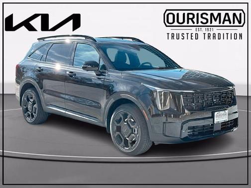 Ebony Black 2026 Kia Sorento X-Line SX Prestige