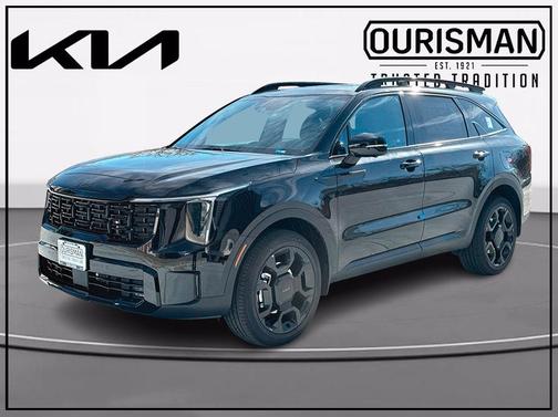 Ebony Black 2026 Kia Sorento X-Line SX Prestige