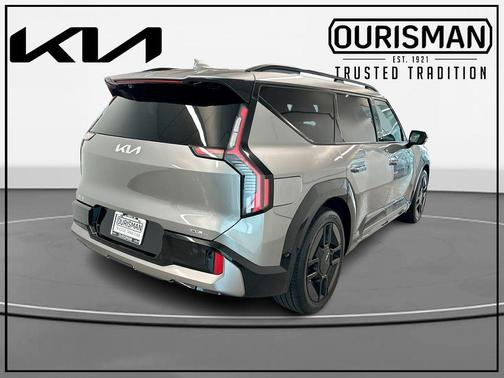 Pebble Gray 2024 Kia EV9 GT-Line