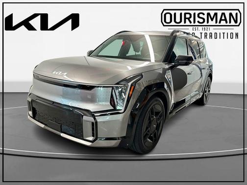 Pebble Gray 2024 Kia EV9 GT-Line