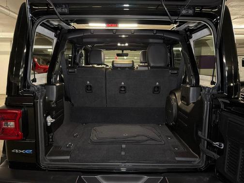 Black Clearcoat 2023 Jeep Wrangler 4xe Sahara