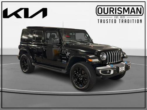 Black Clearcoat 2023 Jeep Wrangler 4xe Sahara