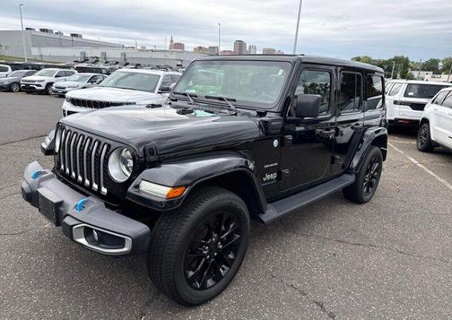 Black Clearcoat 2023 Jeep Wrangler 4xe Sahara