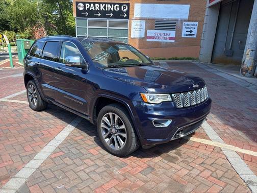 True Blue Pearlcoat 2017 Jeep Grand Cherokee Overland