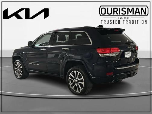 True Blue Pearlcoat 2017 Jeep Grand Cherokee Overland
