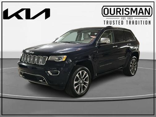 True Blue Pearlcoat 2017 Jeep Grand Cherokee Overland