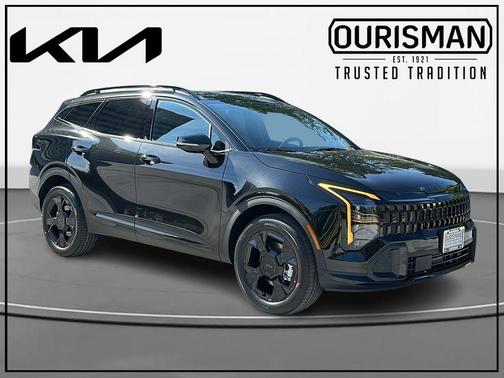Fusion Orange 2026 Kia Sportage Hybrid X-Line