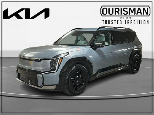 Iceberg Green 2024 Kia EV9 GT-Line