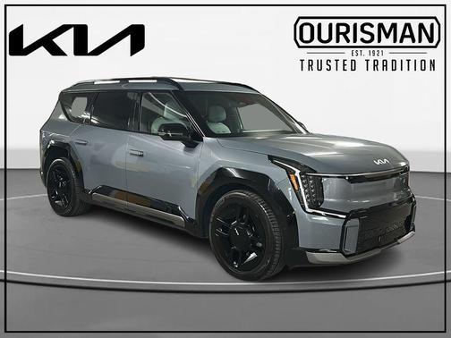 Iceberg Green 2024 Kia EV9 GT-Line