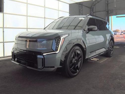 Iceberg Green 2024 Kia EV9 GT-Line