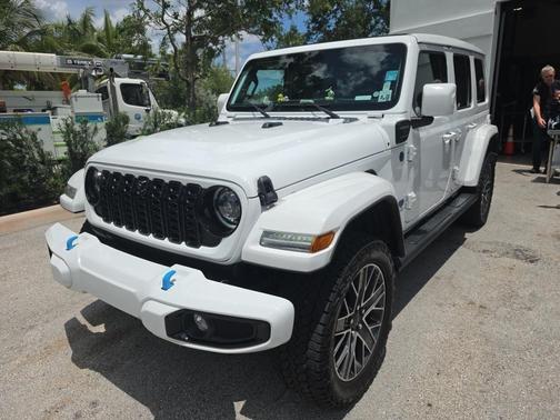 Bright White Clearcoat 2024 Jeep Wrangler 4xe High Altitude