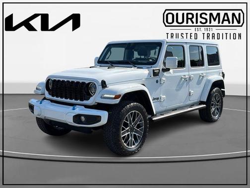 Bright White Clearcoat 2024 Jeep Wrangler 4xe High Altitude