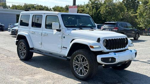 Bright White Clearcoat 2024 Jeep Wrangler 4xe High Altitude