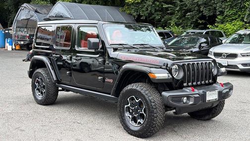 Black Clearcoat 2023 Jeep Wrangler Rubicon