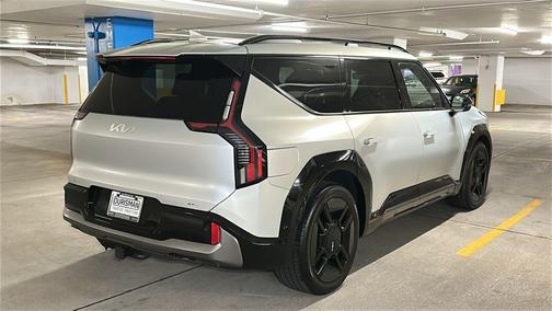 Ivory Silver 2024 Kia EV9 GT-Line