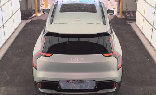 Ivory Silver 2024 Kia EV9 GT-Line