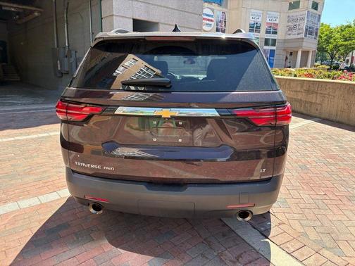 Black Cherry Metallic 2023 Chevrolet Traverse LT Leather
