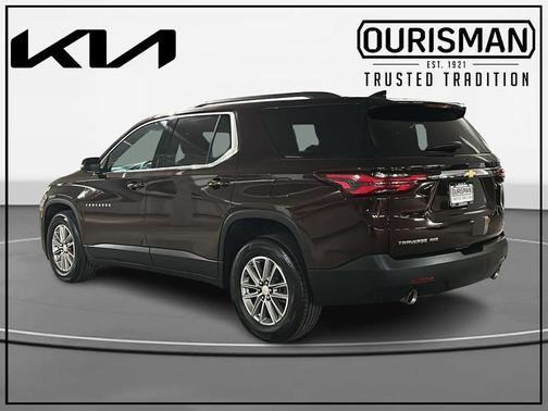 Black Cherry Metallic 2023 Chevrolet Traverse LT Leather