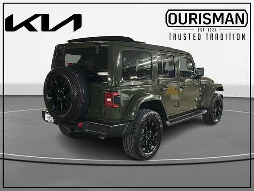 Sarge Green Clearcoat 2023 Jeep Wrangler 4xe Sahara