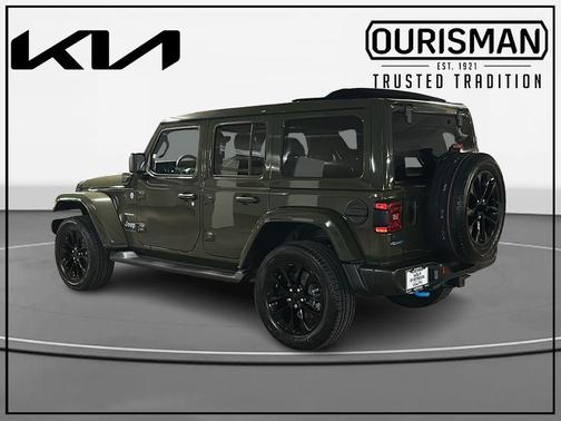 Sarge Green Clearcoat 2023 Jeep Wrangler 4xe Sahara