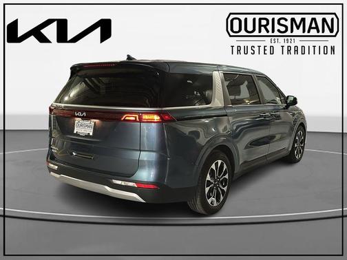 Blue 2024 Kia Carnival EX