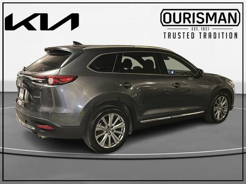 Machine Gray Metallic 2023 Mazda CX-9 Signature