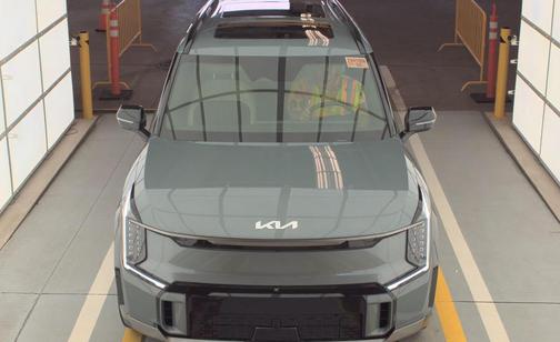 Iceberg Green 2024 Kia EV9 GT-Line