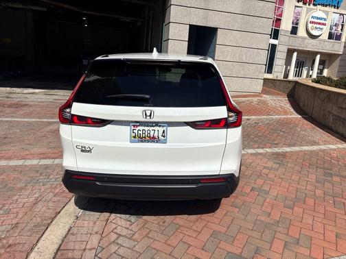 Platinum White Pearl 2024 Honda CR-V EX-L