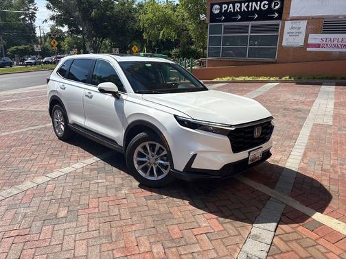 Platinum White Pearl 2024 Honda CR-V EX-L