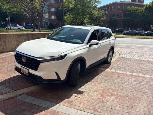 Platinum White Pearl 2024 Honda CR-V EX-L