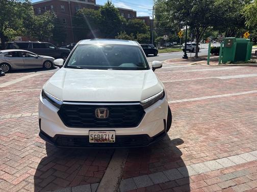 Platinum White Pearl 2024 Honda CR-V EX-L
