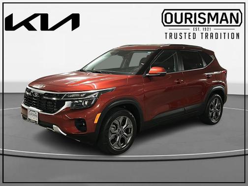 Orange 2024 Kia Seltos S