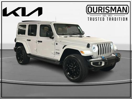 Bright White Clearcoat 2023 Jeep Wrangler 4xe Sahara